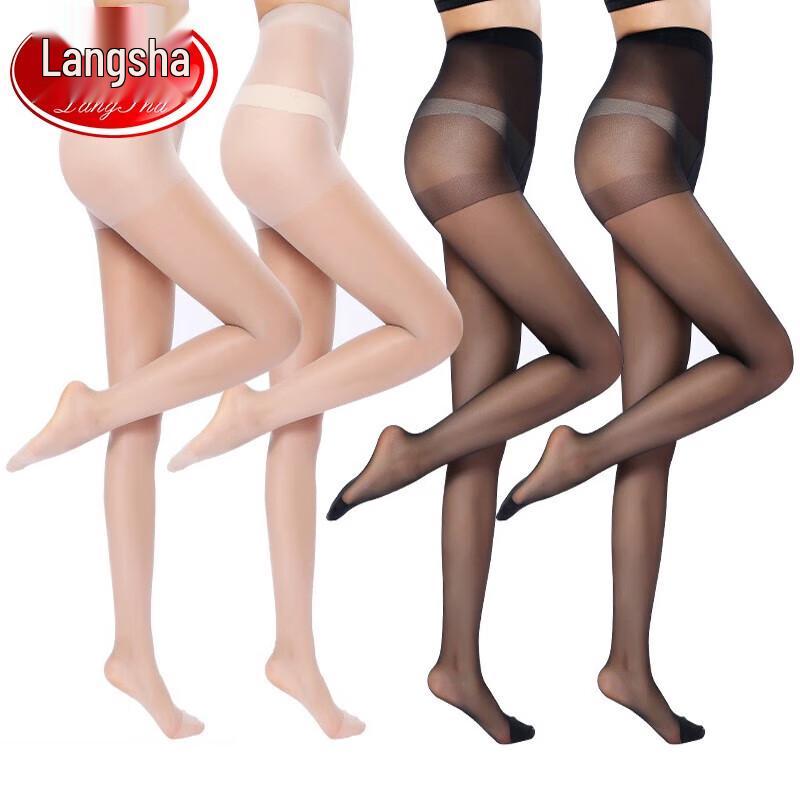 LANSWE Damen Ultra-Dünne Formende Strumpfhose (6 Pack)