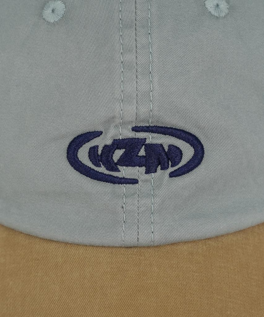Keijiem Round Two-Tone Ball Cap Blue