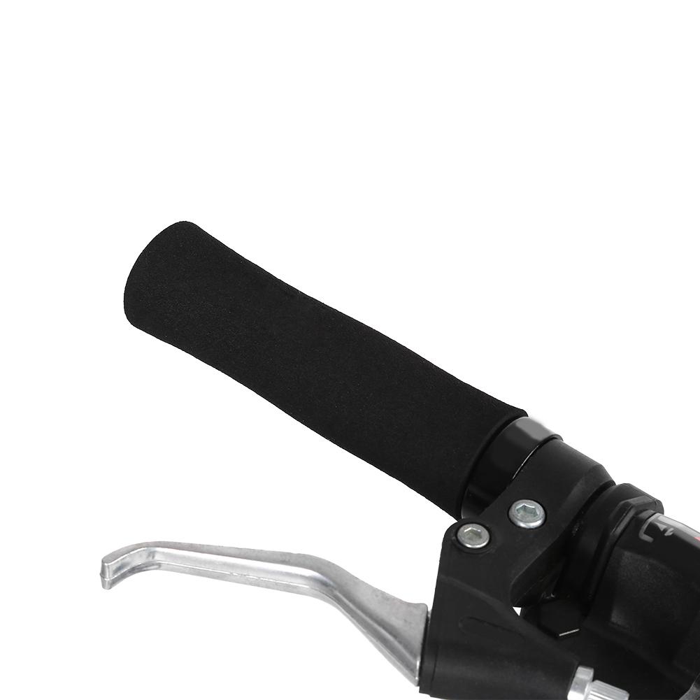 1 Par Punhos de Guidão de Ciclismo Ponta de Guidão Trava para Bicicleta Acessório (Preto)