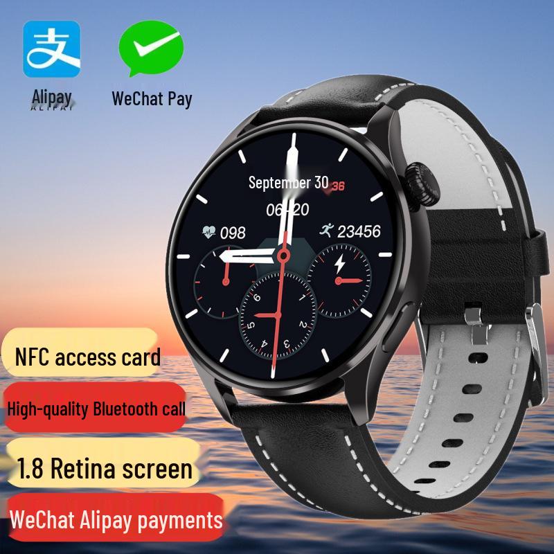 Smartwatch Watch5 Sport: Multifunctional OLED HD Screen with Bluetooth