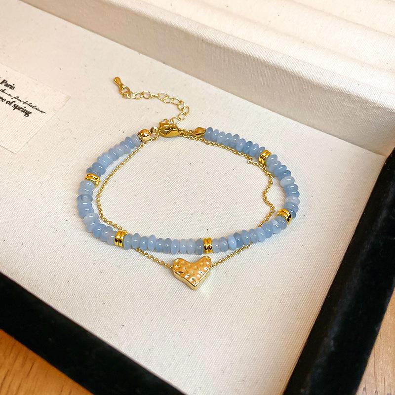 2024 Hot-Selling Women's Luxury Natural Stone Beaded Bracelet - Ethnic Chinese Style