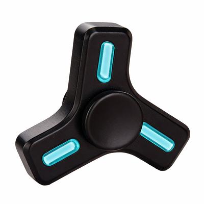 Novel Mini EDC Luminous Fidget Spinner Stress Relief Toy Zinc Alloy Gyroscope Office Desktop Stress Relief Relaxation Fidget Toy