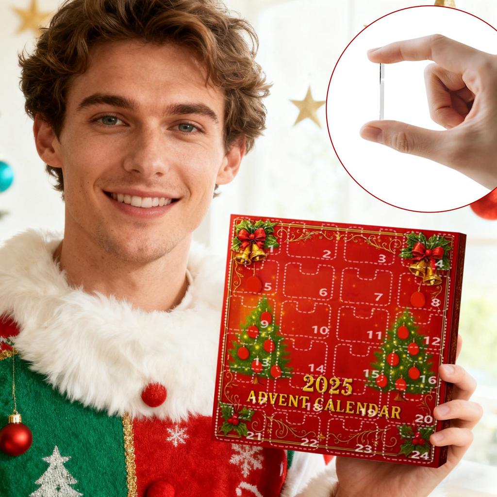Christmas Advent Calendar, 24-day Advent Calendar Holiday Countdown Collection, Pendant Box Suitable For Christmas Surprise Gifts