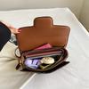 Women's Bag New Trendy Versatile Printed Shoulder Messenger Bag High Texture Retro Saddle Bag Bags