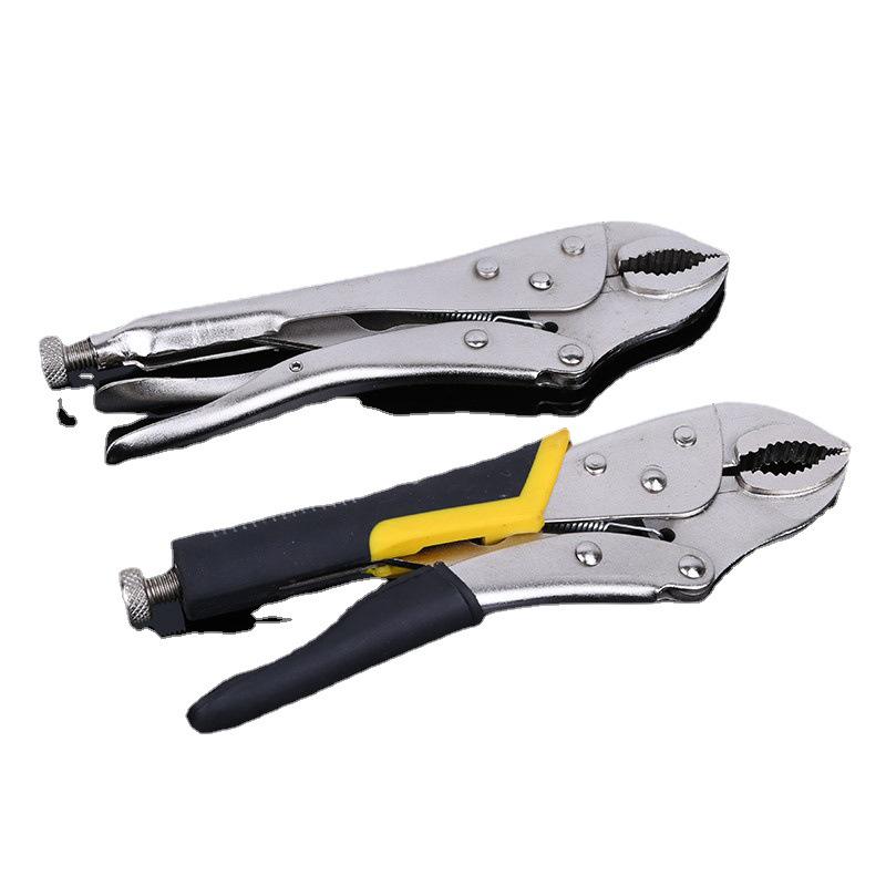 Round and Straight Jaw Heavy-Duty Double-Handle Circlip Pliers