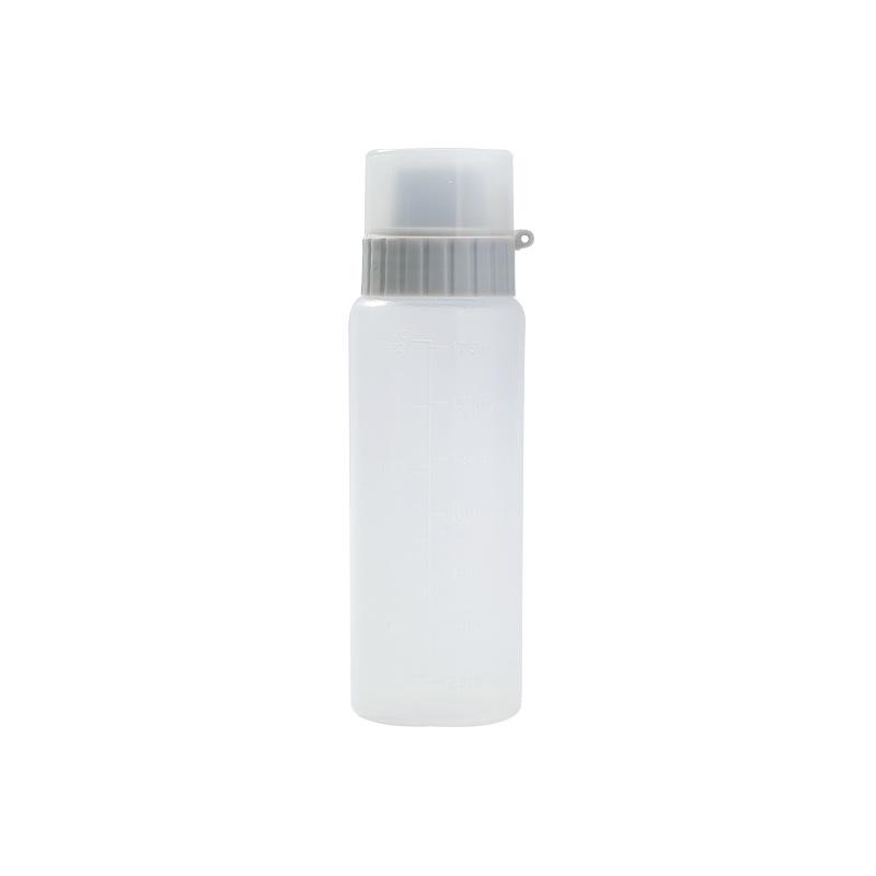5-Loch Staubdichte Quetschflasche mit Skala für die Küche - Perfekt zum Backen, für Salat, Ketchup und Würzen
