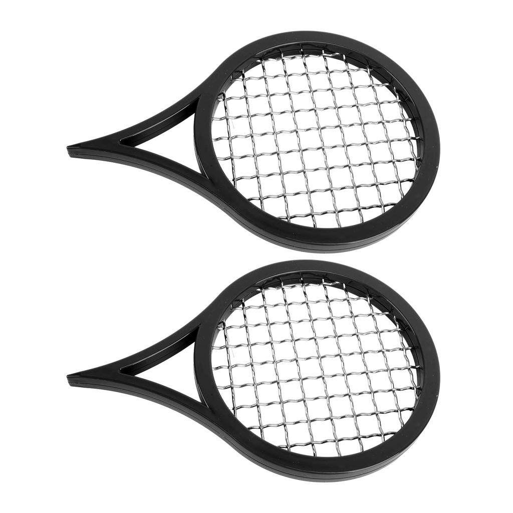 2 Stück Haar Racket Twist Kämme Tragbare Lockenbürste Haarzwirbelkamm für Afro Haarstyling Locken Schwarz