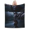 Valko Blanket Comfortable Love And Deepspace  Throw Blanket Winter Adults Home Decor Travel Office Bedspread