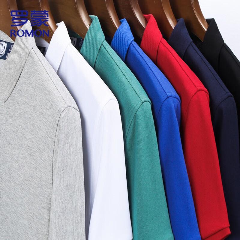 Romon Men's Ice-Feel Quick-Dry Slim Fit Polo Shirt