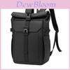 Casual Travel Backpack With Roll Top Closure For Commuting And Outdoor Use