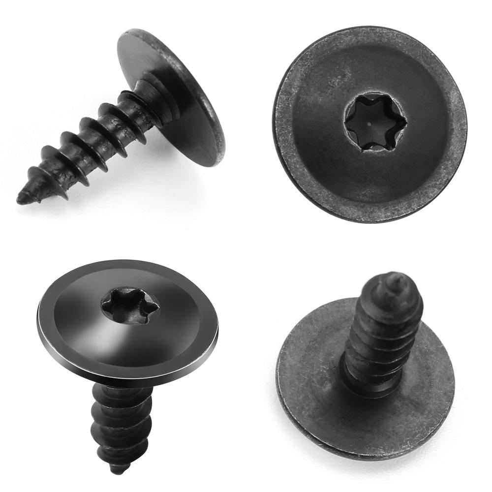 10Pcs Car Clips Fastener Tapping Screws Car Accessories For Volkswagen Tiguan Touareg VW Polo Sedan Passat B5 B6 B7 B8 Golf Mk3 Mk4 4 7 5