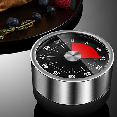 Stainless Steel Visual Timer No Battery Visual Countdown Timer Accurate Timing Timekeeping Portable for Cooking Baking Steaming