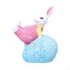 Bunny Figurine for Easter Celebration, Resin Tabletop Decoration Home And Office