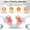 Electric Heat  Neck Massager Vibration 3D Kneading Shiatsu Massage For Shoulder Cervical Pain Relief Fatigue Relaxing HealthCare