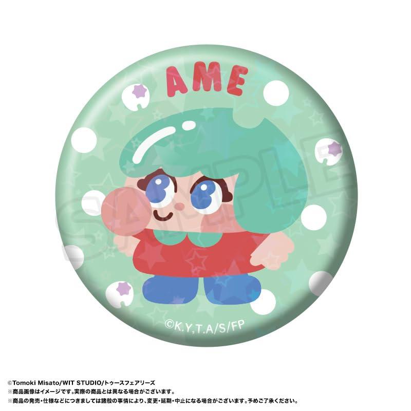 TV Anime Candy Caries Trading Glitter Can Badges Box of 10