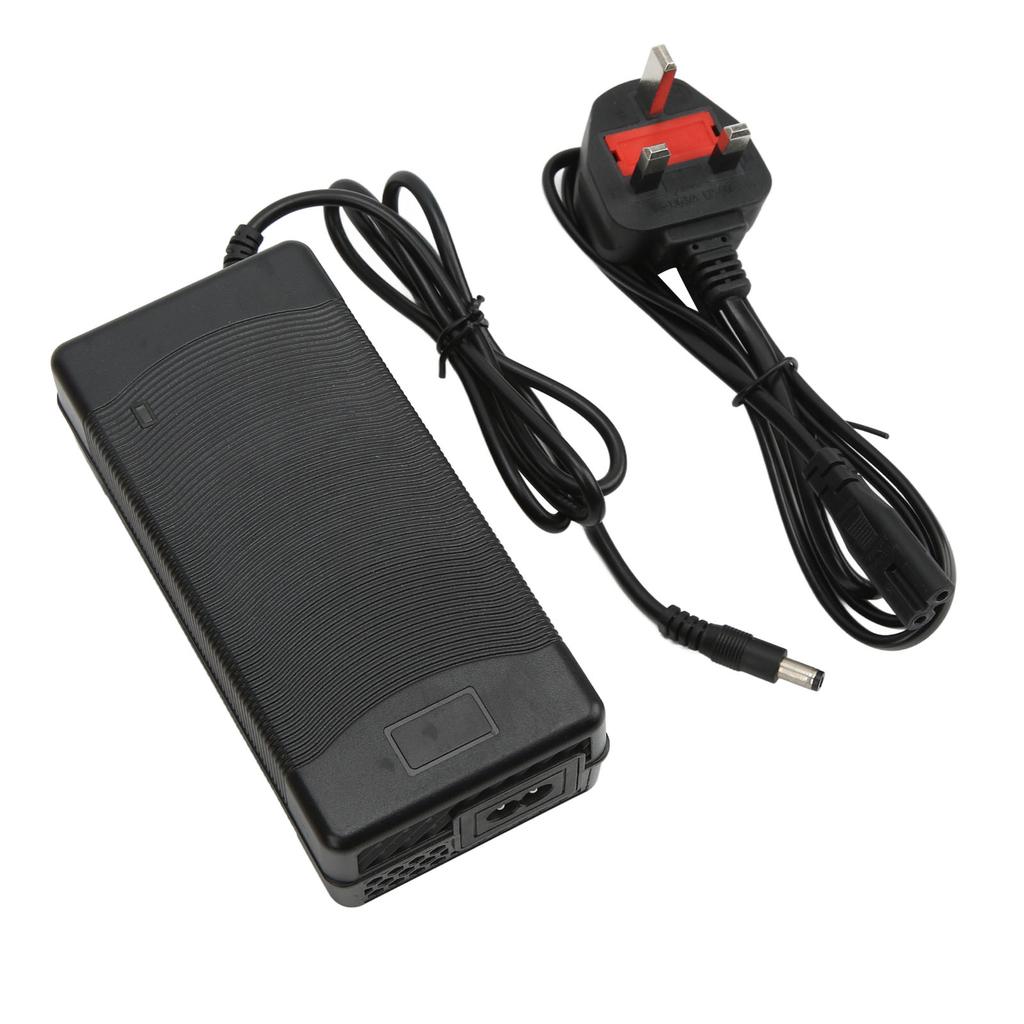 10 Inches Electric Scooter Charger with DC2.1 Interface Double Panel Scooter Power Charger 180‑240VUK Plug