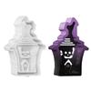 Food Safe Heat Resistant Silicone Craft Mould Create Hollow House Candle Holders Halloween Decoration