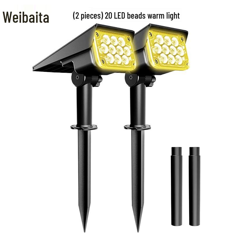 Solar Powered Outdoor Garden Spot Light