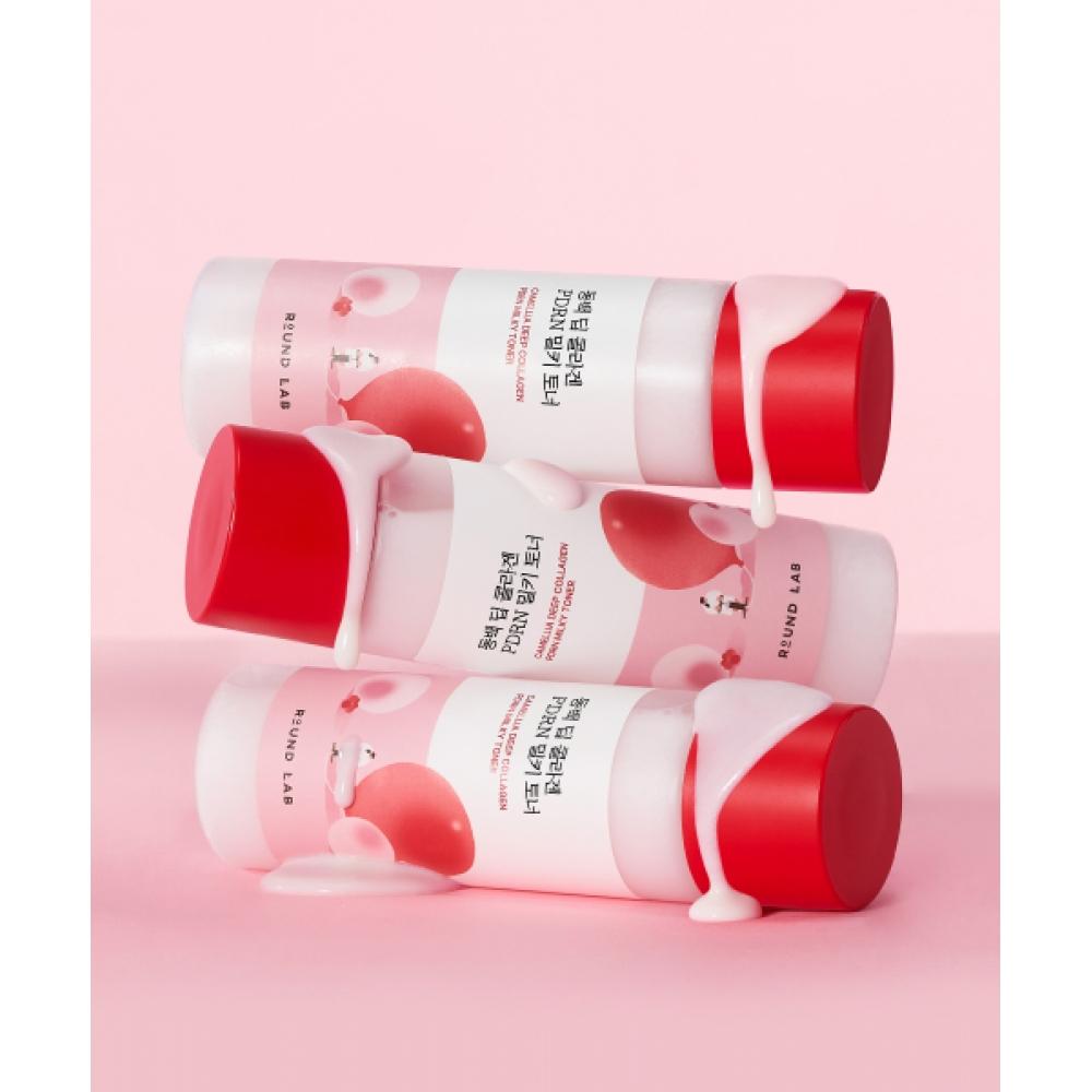 Roundlab Kamelie Tiefe Kollagen PDRN Milchiger Toner 150ml