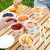 MARYYA Disposable Paper Bowls 360ml (60 Count)