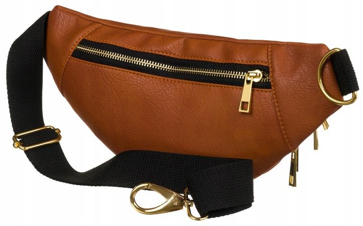 Classic women's hip bag made of eco-friendly material - Peterson