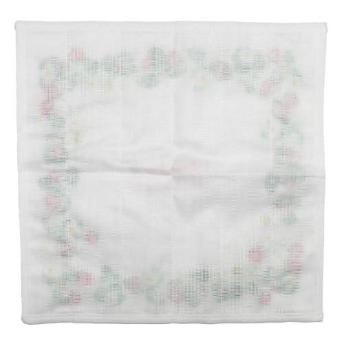 Koji Company Women's Dishcloths, 30x30cm, Kaya Fabric, 7-Layer, 2-Piece Set, Juicy Strawberry and Strawberry Garden Designs, 414332