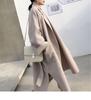 Women's Mid-Length Woolen Coat - 2026 Autumn/Winter Korean Style Thickened Version