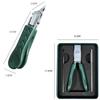 Nail Clippers High Precision Ultra Sharp Pointed Nose High-End Angled Mouth Fine Cutters for Delicate Nail Trimming