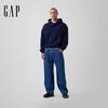 GAP Men's Loose Fit Drawstring Wide-Leg Jeans
