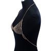 Necklace, European And American Creative Fashion Hipster Multi-Layer Chest Chain, Sexy Body Chain