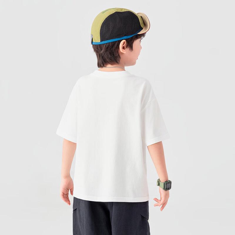 Dodocaca Kids Cooling Cotton Loose T-Shirt with Magic Hat Print