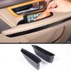For Land Rover Range Rover Sport 2010-2013 ABS Black Car Inner Side Front Door Handle Armrests Storage Box Car Accessories