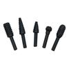 5pcs Black Finish Rotary Drill Bits Set High Carbon Steel Twist Drill Bits Set  Wood Carving