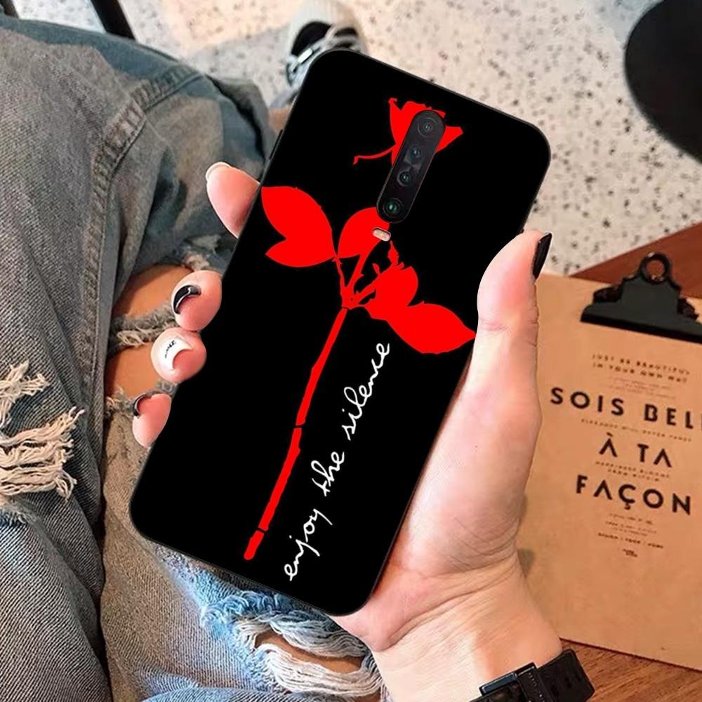 Rock Band Depeches Modes Phone Case For Redmi 5 6 7 8 9 10 Plus Pro 6 7 8 9 A GO K20 K30 K40 Pro Plus F3 Fundas