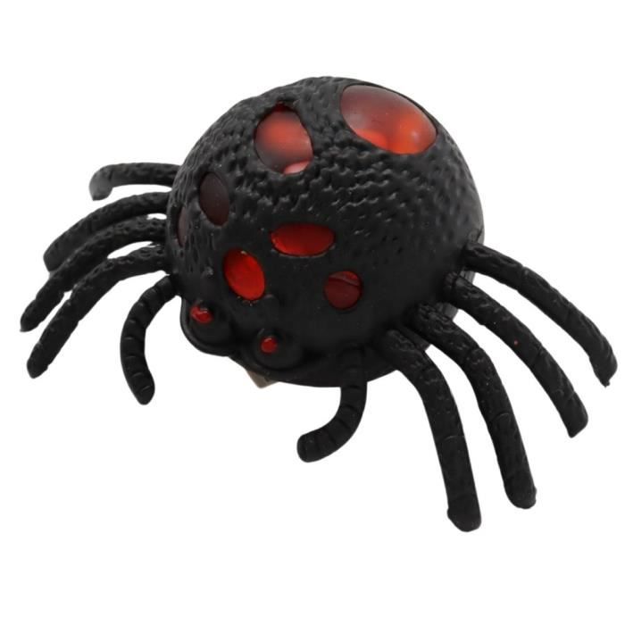 Jouet antistress - Sans marque - Araignée extensible - Noir - 13 cm - Vendu à l'unité