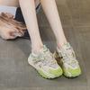 2522 Dad Shoes Women's Summer Mesh Breathable Versatile Dad Shoes Student Sports and Leisure Shoes