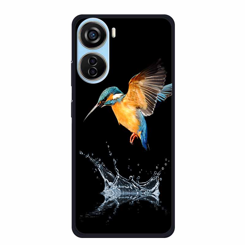 Handyhülle Für ZTE Axon 40 Lite Rückseite Hülle Schwarzes Silikon Weiche Hülle Für ZTE Blade V41 Vita V50 Design 5G LIBERO 5G IV Hülle