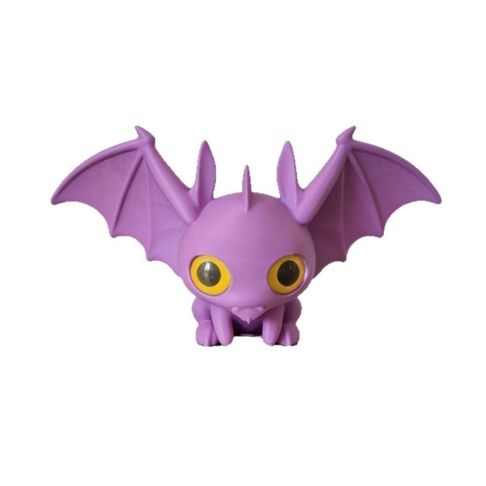 3D Printed Dragon Desk Ornament Decorations Dragon Model Toy Dragon Spirit Desktop  Home Decor фиолетовый
