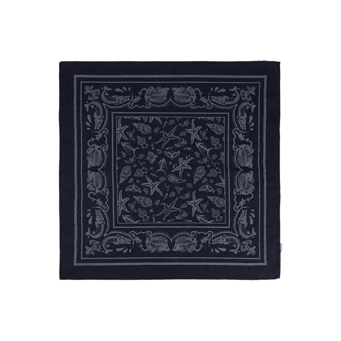 Paisley 9202 Navy Cotton Bandana