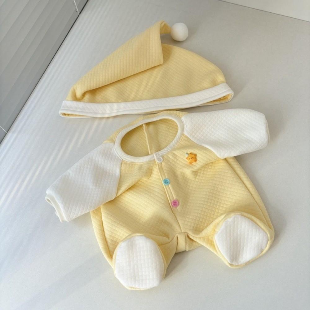 Clown Hat 40cm Cotton Doll Clothes Jumpsuit No Attribute Doll Clothes  Kids Girls Toys