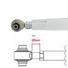 Rear Lower Suspension Adjustable Control Arms Camber Kit LCA  For Lancer Evolution 8 9 EVO VIII IX CT9A 2003-2007