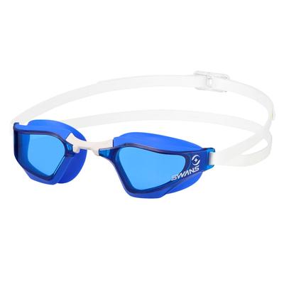Made In Japan Swimming Goggles Racing Cushioned Years Old VALKYRIE NAV WA Approved Antibacterial Mirror Lens Valkyrie [SWANS] Anti-Fog 12+ SR-72NreAB