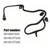 Replacement Canister Purge Line 68189075AE for Listed 2014-2015 SUV Service, Shaped Hose Assembly for Engine Bay Use and Sleeve Support