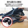 ELECOM Headset for Children, Low Volume Specification, Foldable [3.5mm Connection, 4 Pole] with Rotating Microphone Arm, Binaural, Black x Gray HS-KDG