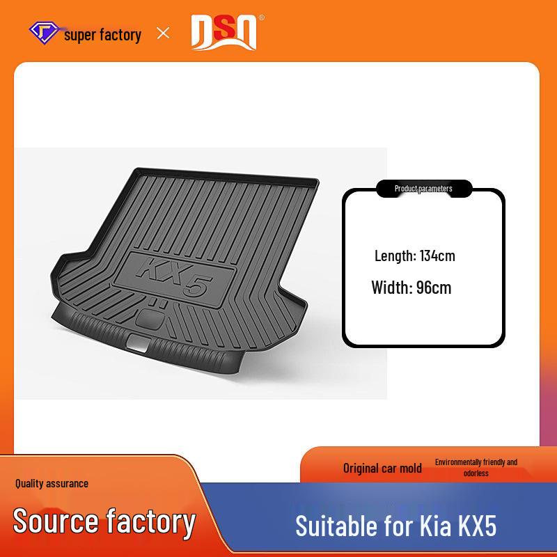 Kia KX/Yi Pao KX1/KX3/KX5 Durable Waterproof TPE Trunk Mat