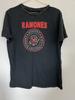 The Ramones Shirt Graphic Tee Punk Rock Small Mens Black Red Logo Short Sleeve Unisex T-Shirt
