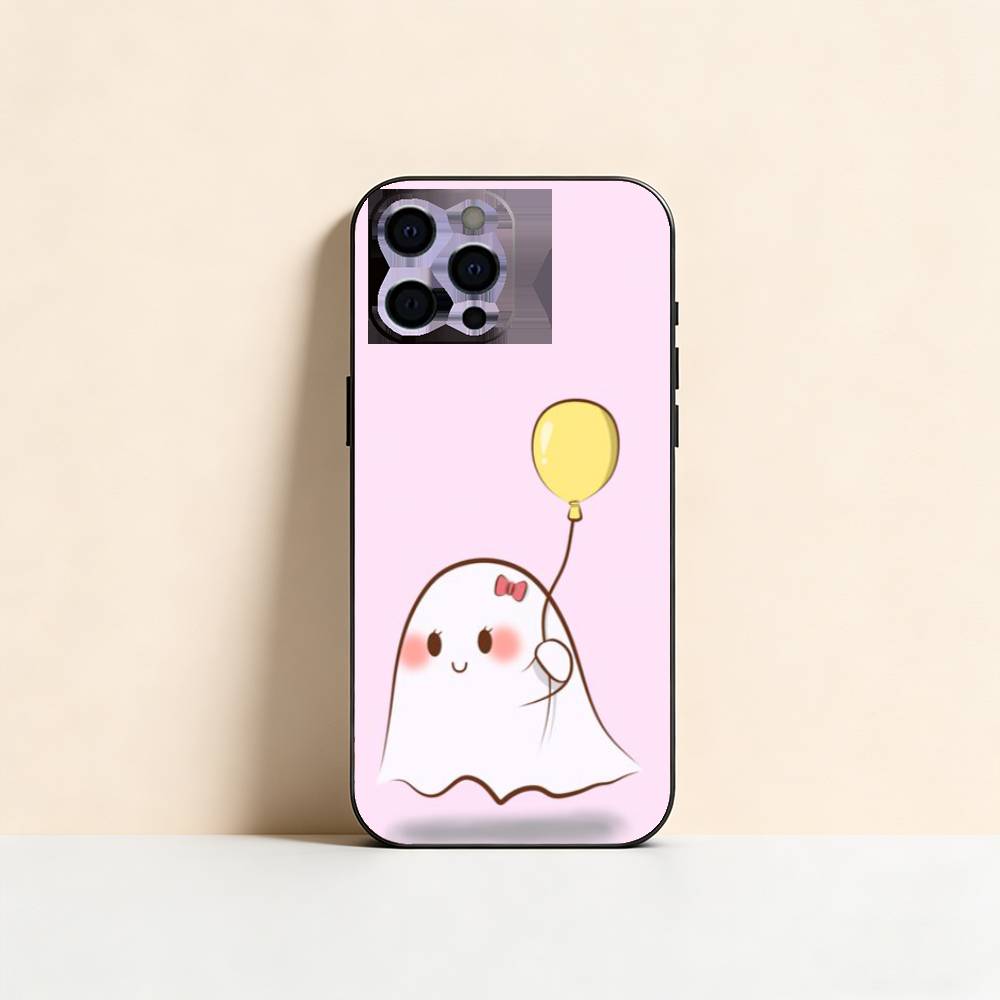 Stardust Ghost Phone Case Silicone Soft For IPhone 17 16 15 14 13 12 11 X XR Plus Pro Max Plus