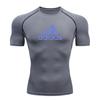 Men's Quick Dry Compression Athletic T-shirt, Breathable Str