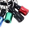 Keychain Drill Screw Adapter 1/4in Hex Shank Screwdriver Bit Holder Portable Fast Change Extension Rod Bar