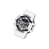 Casio Erkek Kristal Sıvı/Analog Çift Ekran Serisi 55mm Beyaz Saat GA-400-7ADR GA-400-7ADR
